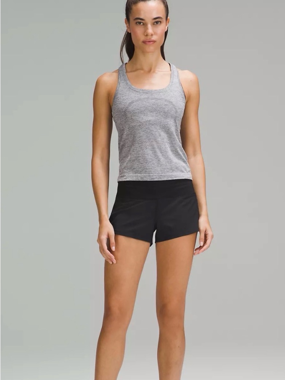 Speed Up Low-Rise Lined Short 2.5” black size 6
